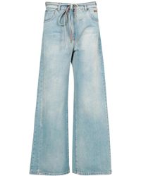 MSGM - Jeans Licht Denim - Lyst