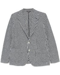 Circolo 1901 - Striped Cotton Jacket - Lyst