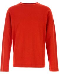 Extreme Cashmere - No. 500 Cotton-Cashmere Crewneck Sweater - Lyst