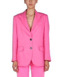 MSGM - Singlebreasted Jacket - Lyst