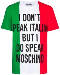 Moschino - Cotton T-Shirt - Lyst