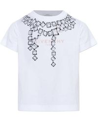 Givenchy - Camiseta Con Estampado Deconstructed Crystals - Lyst