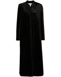 Forte Forte - Velvet Long Coat - Lyst