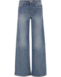 RE/DONE - Jeans de mezcla de algodón de re/hecho - Lyst