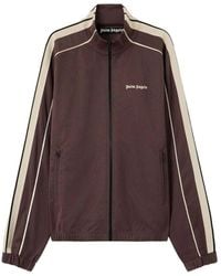 Palm Angels - Logo Track Top - Lyst