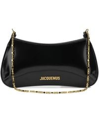 Jacquemus - Le Petit Bisou Chaine Small Calf Leather Shoulder Bag - Lyst