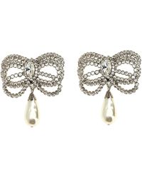 Alessandra Rich - Pendientes de arco de - Lyst
