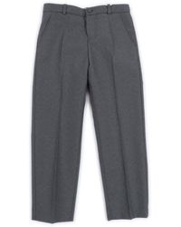 Gucci - J-broek Effen Stijve Wol - Lyst