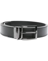 Emporio Armani Exclusive - Leather Belt - Lyst