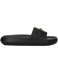 Versace - Medusa Biggie Slippers And Clogs Leather - Lyst