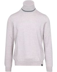 Fay - Sweaters Grey - Lyst