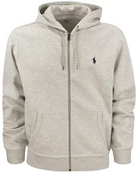Polo Ralph Lauren - Double Knit Hoodie Sweatshirt - Lyst