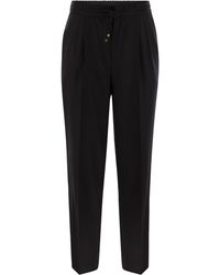 Brunello Cucinelli - Leisure Fit Trousers - Lyst