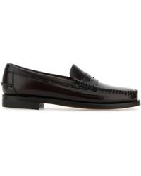 Sebago - Chocolate Leather Classic Dan Loafers - Lyst