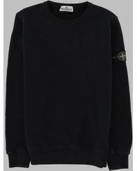 Stone Island - Felpa Con Logo "Patch" - Lyst