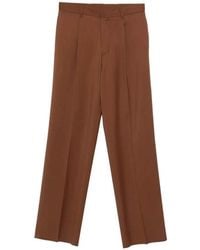 Lardini - Pleated Trousers - Lyst