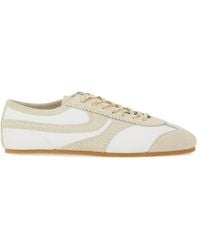 Dries Van Noten - Leather And Suede Sneaker - Lyst