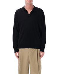 Roberto Collina - Pullover Schwarz - Lyst