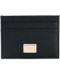 Dolce & Gabbana - Brieftaschen schwarz - Lyst