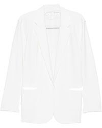 Norma Kamali - Oversized Single-Breasted Blazer Jacket - Lyst