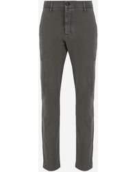 Jacob Cohen - Stretch Cotton Trousers - Lyst
