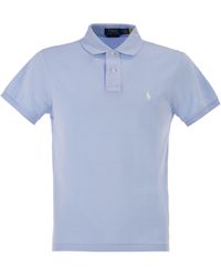 Polo Ralph Lauren - Slim Fit Mesh Polo Shirt - Lyst
