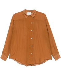 Forte Forte - Hemd Aus Chiffon - Lyst