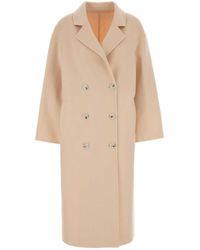 Loulou de Saison - Pastel Wool Blend Borneo Coat - Lyst