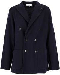 Lardini - Giacca Maglia Uomo - Lyst