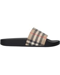 Burberry - Sandals And Clogs Rubber - Lyst