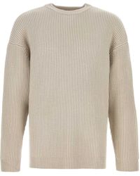 Entire studios - Oversize Knit Crewneck - Lyst