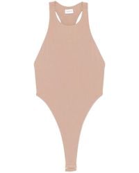 ANDAMANE - Fonda Halther Bodysuit - Lyst