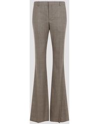 Saint Laurent - Broeken ,Veelkleurig ,Wol Price De Galles Pantalon - Lyst