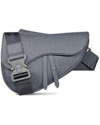 Dior - Leather Saddle Bag - Lyst