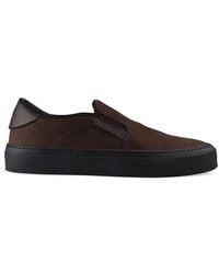 Moncler - Slip On Monclub Sneakers - Lyst