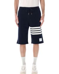 Thom Browne - Korte Broek Blauw - Lyst
