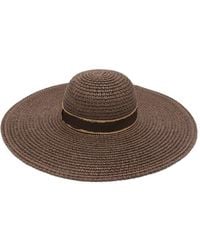 Borsalino - Marlene Straw Hat - Lyst