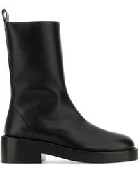 Courreges - Leather Ankle Boots - Lyst