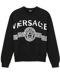 Versace - Logo Sweatshirt - Lyst