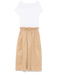 Fabiana Filippi - Cotton Midi Kleid - Lyst