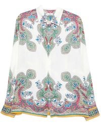 Etro - Paisley Print Shirt - Lyst