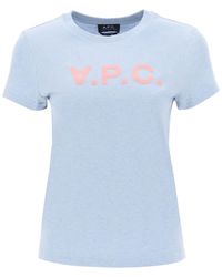 A.P.C. - V.P.C. Logo T -Shirt - Lyst