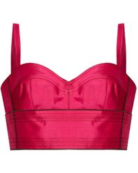 Tory Burch - Kurzes Spaghetti-Trägertop - Lyst