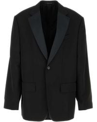 Balenciaga - Wool Oversize Blazer - Lyst