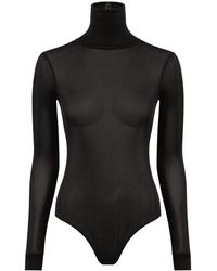 Maison Margiela - High Neck Bodysuit - Lyst