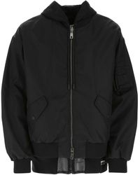 Dolce & Gabbana - Nylon Bomber Jacket - Lyst