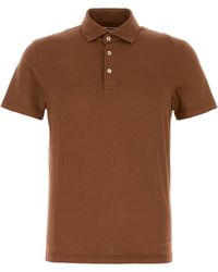 Fedeli - Stretch Cotton Polo Shirt - Lyst