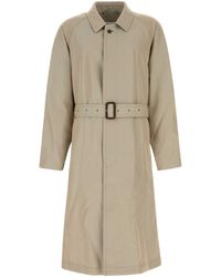 Maison Margiela - Long Single-Breasted Trench Coat - Lyst