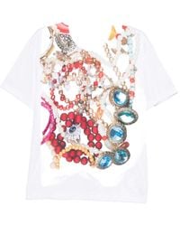 Comme des Garçons - Printed T-Shirt - Lyst