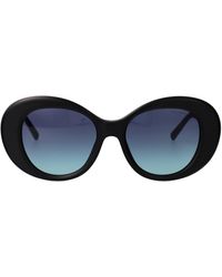 Tiffany & Co. - Round Sunglasses 0 Tf4228 84259 S - Lyst